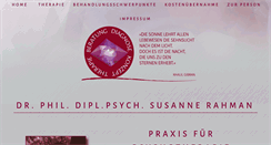 Desktop Screenshot of dr-rahman.de